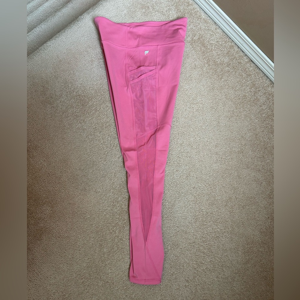 Fabletics Vibrant Pink Leggings - Picture 2 of 4